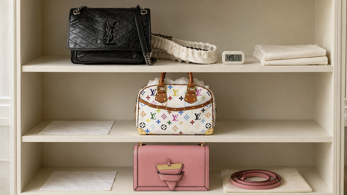 How to Store Designer Handbags Properly and Prevent Permanent Damage