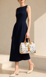 Louis Vuitton Speedy 30 Bag White Multicolor Monogram Canvas Gold-Tone Hardware