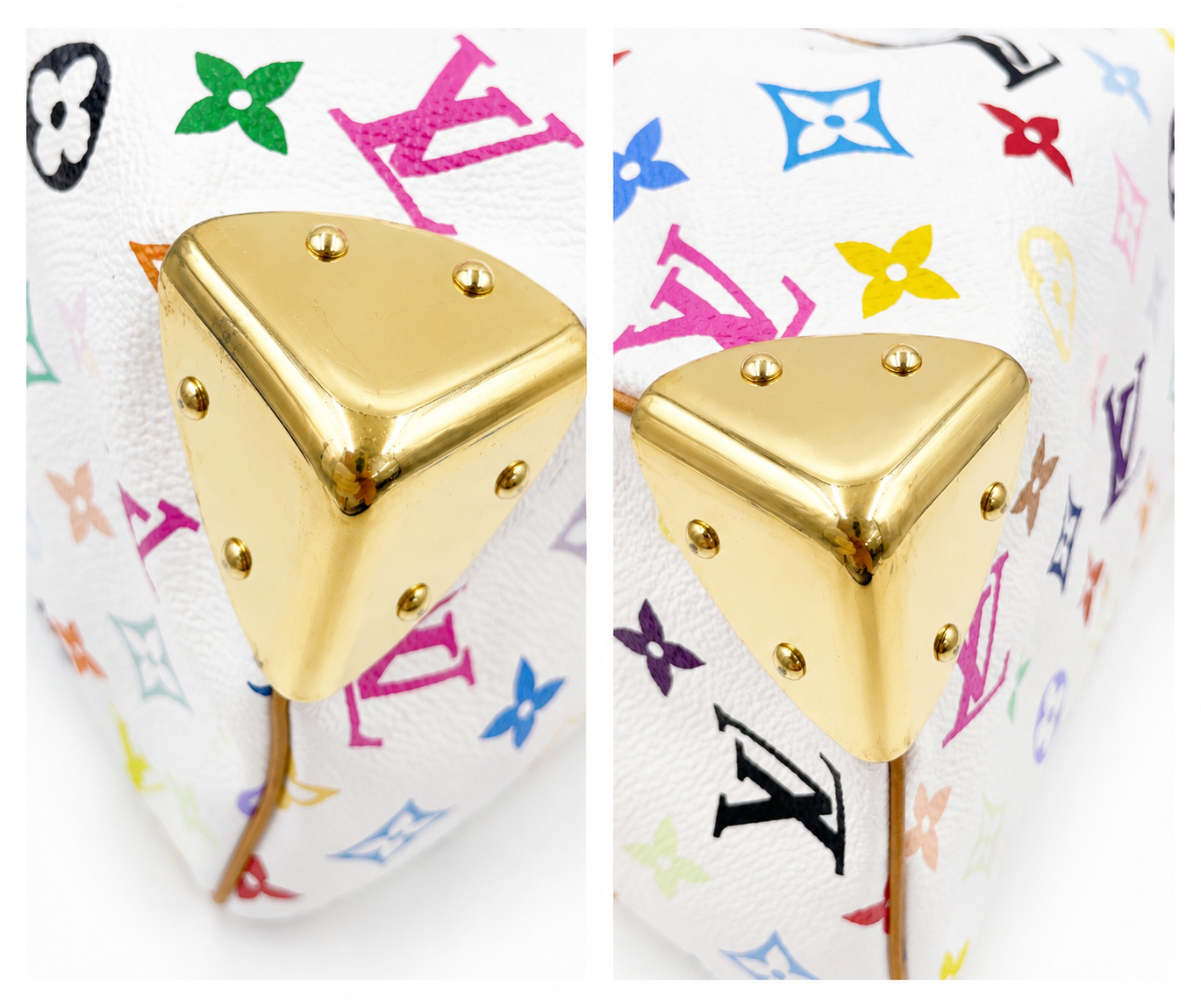 Louis Vuitton Multicolor Speedy 30 with Golden Arrow Corners - product view 4
