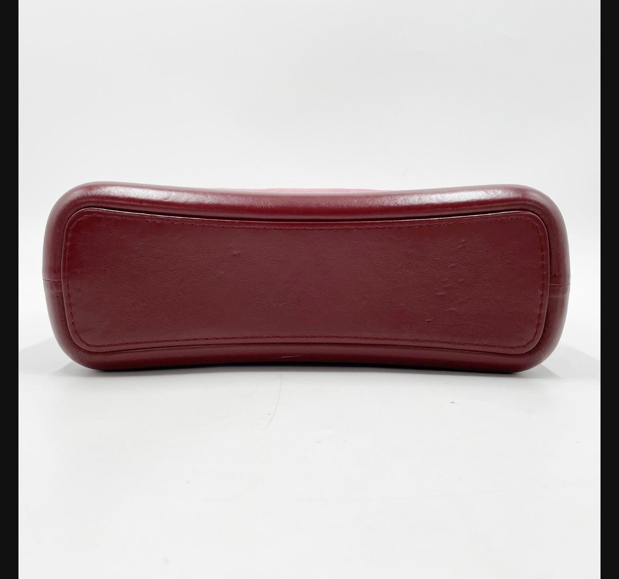 Chanel Medium Gabrielle Hobo burgundy calfskin leather base