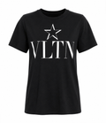 Valentino VLTN Star Logo Cotton T-Shirt Black Made in Italy