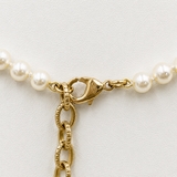 CHANEL 100th Anniversary Double CC Pearl Necklace - product view 4