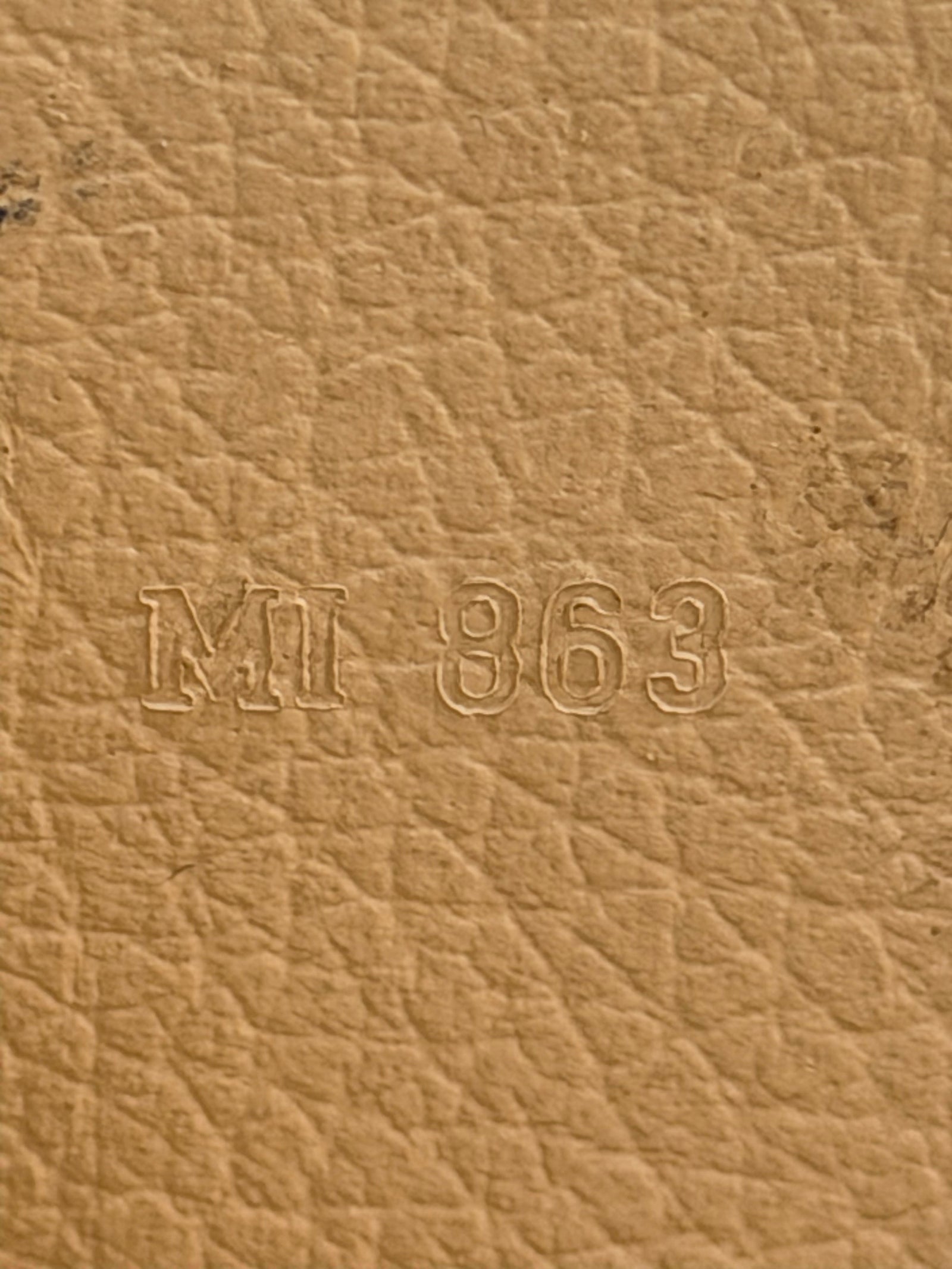 Louis Vuitton Sac Plat date code MI 863 detail